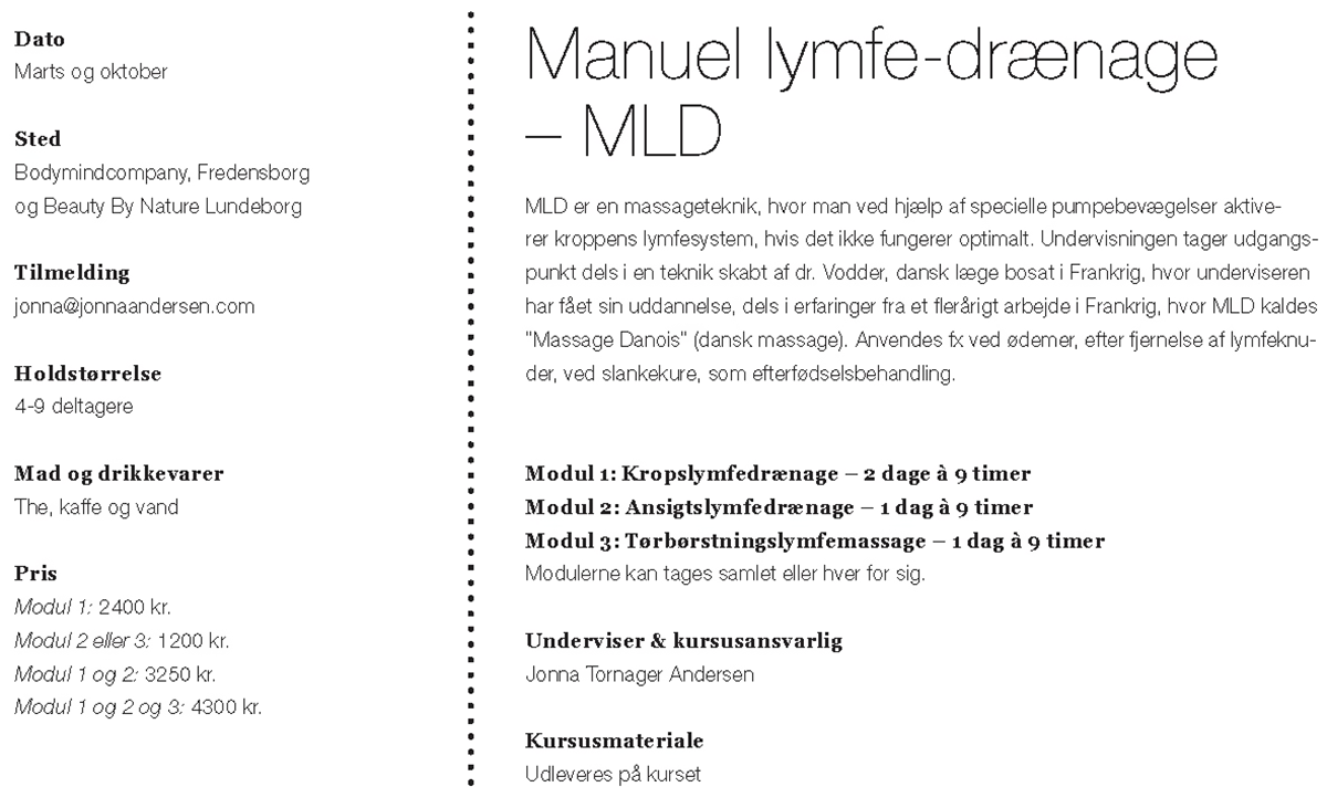 Lymfedrænage